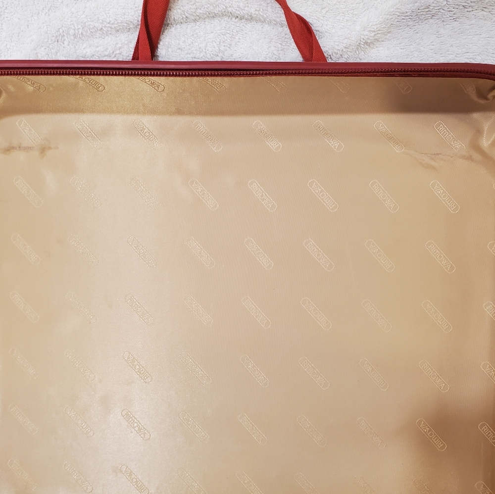 Rimowa Cherry Red Hard Shell Bolero Laptop Computer Bag/Briefcase - Picture 6 of 15